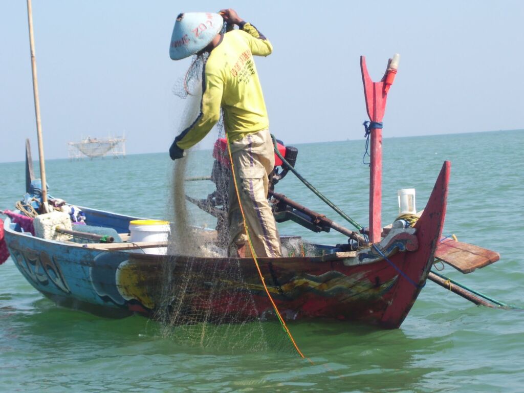 pekerjaan sebagai seorang nelayan