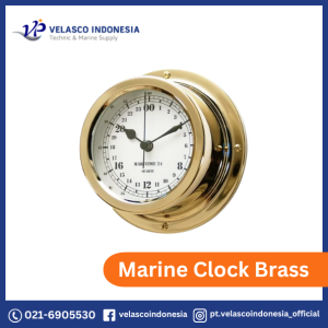 Marine Clock Brass