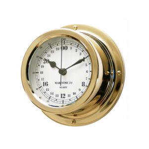 Marine Clock Brass