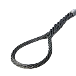 Wire rope sling yang dibuat dengan anyaman Cara Pembuatan Wire Rope Sling