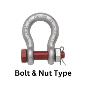 Shackle Bolt & Nut Type Jenis Shackle dan Kegunaanya 