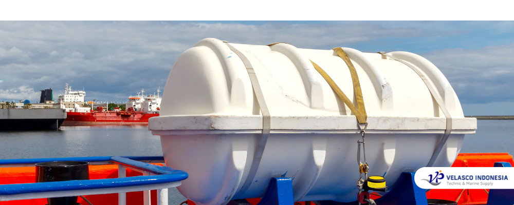 Ukuran Inflatable Liferaft yang di pakai di Kapal Laut