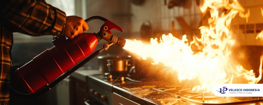 Jenis Alat Pemadam Api Yang Tepat Untuk Dapur