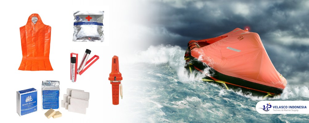 Daftar Perlengkapan yang Wajib Ada di Life Raft atau Rakit Penyelamat