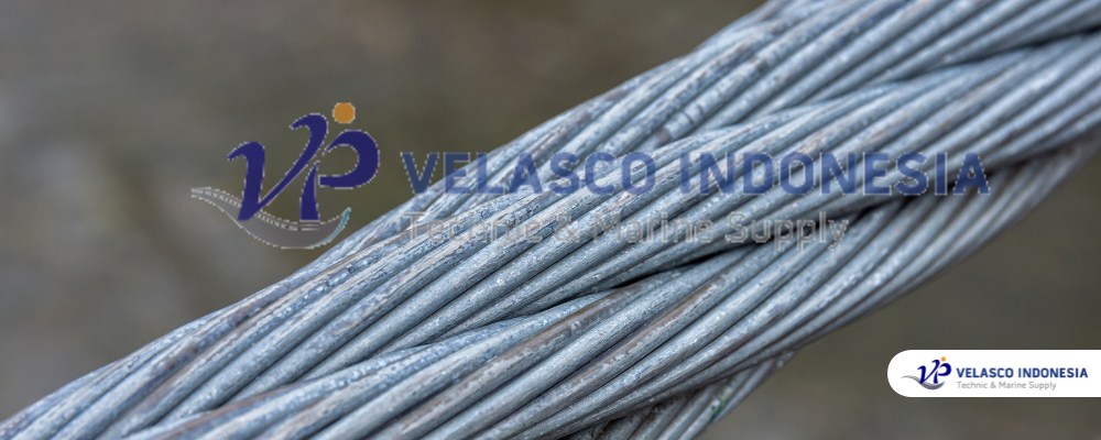 Harga wire rope galvanis di Pulogadung Jati