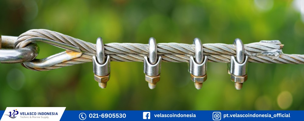 Langkah-Langkah Pemasangan Wire Rope Clip pada Kawat Baja