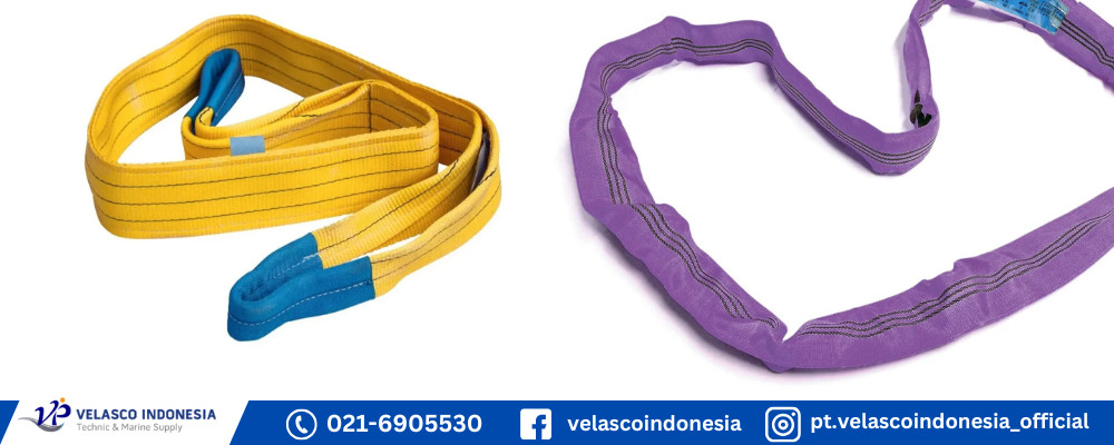 Mengenal Webbing Sling dan Round Sling