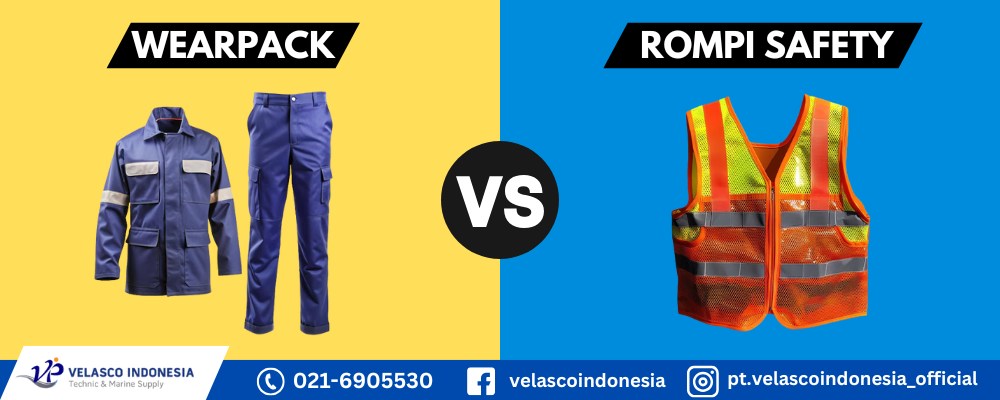 Perbedaan Wearpack dan Rompi Safety