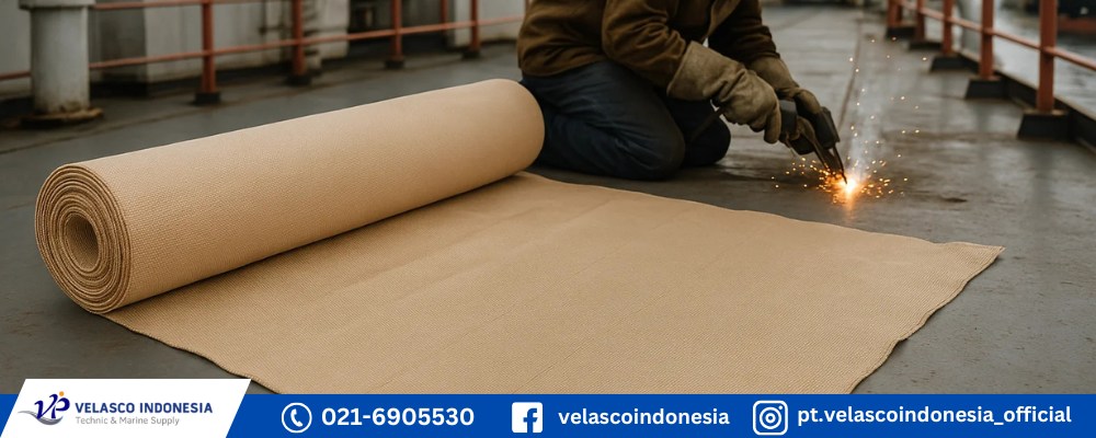 Jual Kain Fiberglass Tahan Api