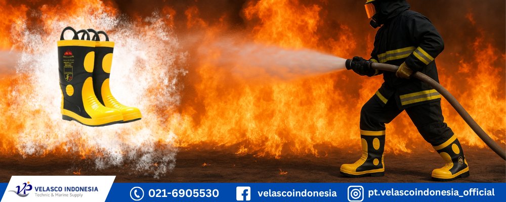 Jual Sepatu Pemadam Kebakaran Terbaik