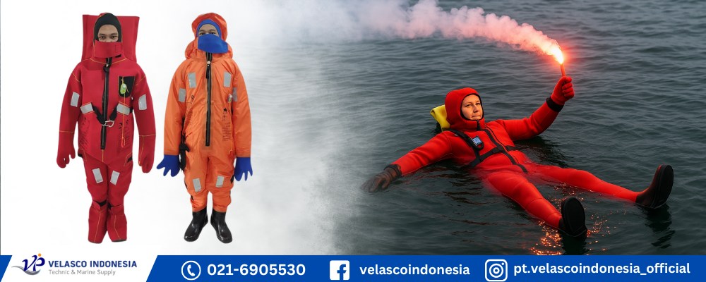 Supplier Immersion Suit Kapal Berkualitas di Jakarta
