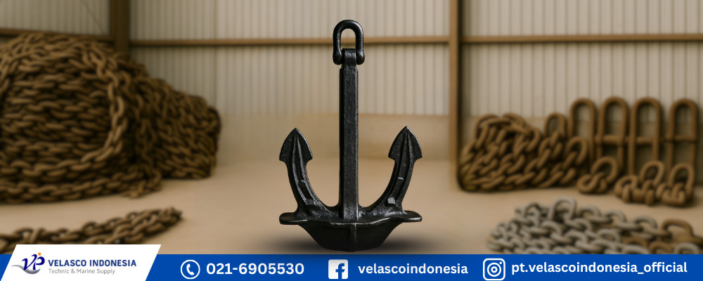 Supplier Jangkar Kapal Stockless Berkualitas di Jakarta