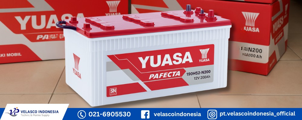 Jual Aki Kapal Yuasa 200 Ampere