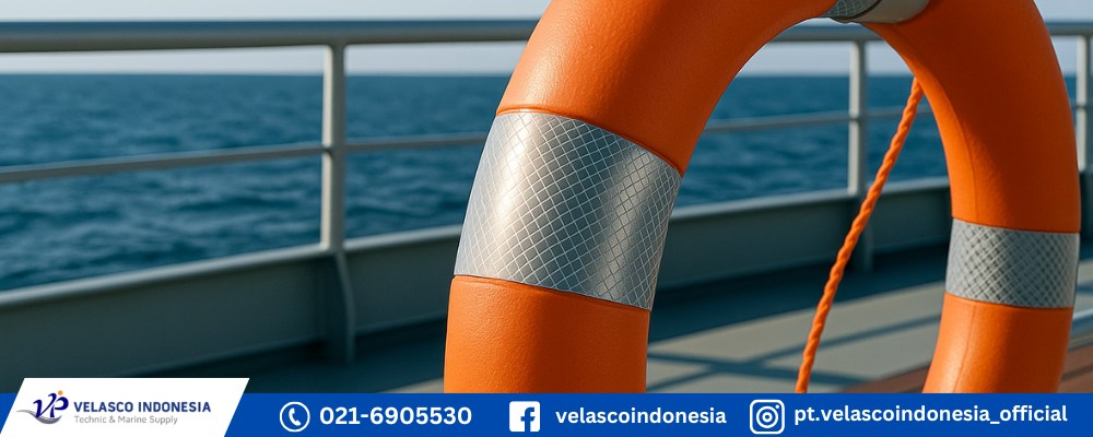 Reflective Tape SOLAS untuk Alat Keselamatan Kapal