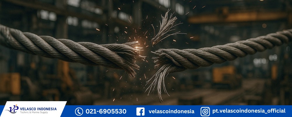 Penyebab Wire Rope Putus dan Cara Mencegahnya